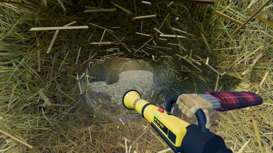 El Hay Vacuum 3000, la mejor herramienta de excavación de Finding Needle in the Stack